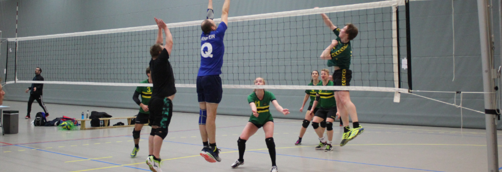 Bedriftsidrettens volleyballserie på Stjørdal 22/2